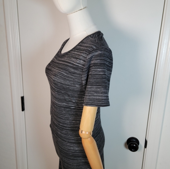 Athleta Downtown Midi Ruched T-Shirt Dress Size Medium - Picture 6 of 11